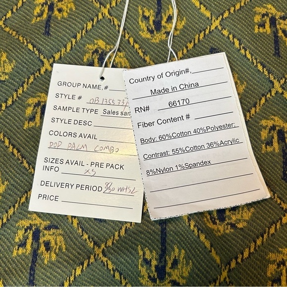 Free People Pop Palm Tree Combo Lightweight Pullover Top with Finger Holes - Picture 3 of 14